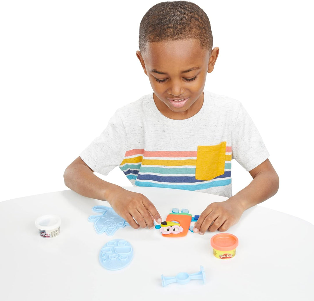 Play-Doh 5010993981359 Kneten mit Bluey mit 11 Dosen, S, Kneten mit Bluey