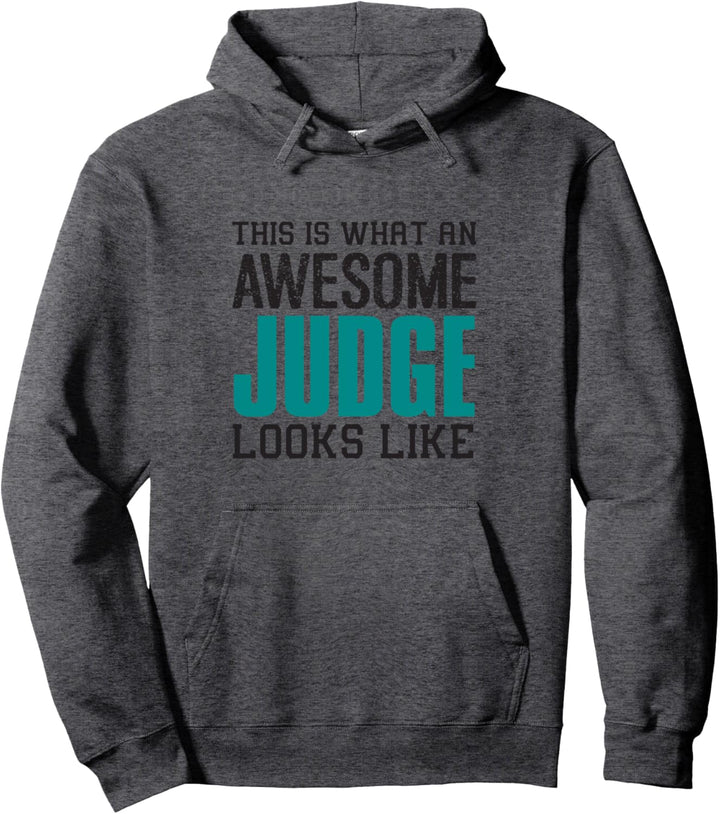 So sieht ein cooler Richter aus Geschenk Rechtswissenschaft Pullover Hoodie