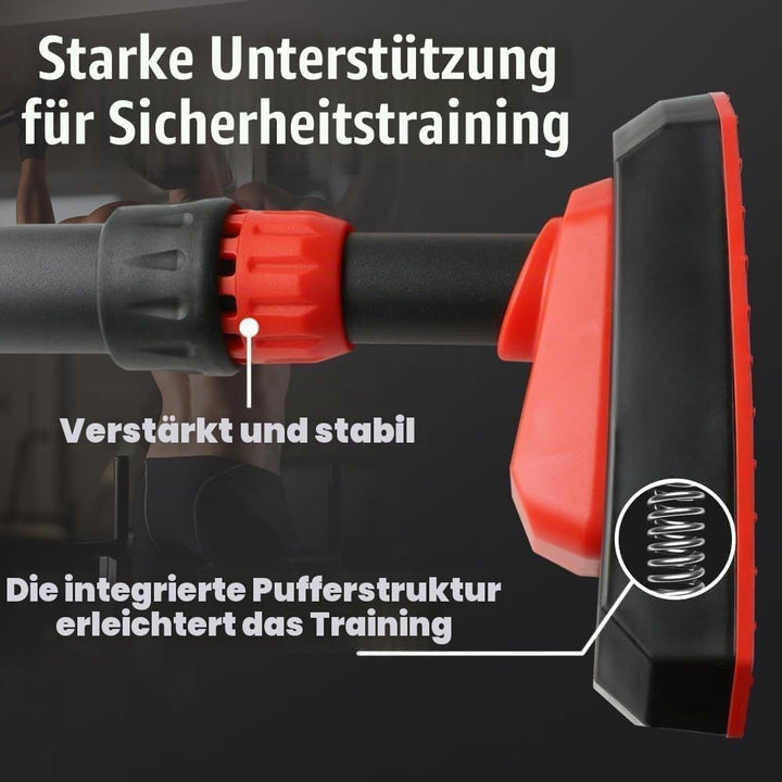Klimmzugstange für Türrahmen, 70-90 cm/ 90-110 cm, Oberkörpertrainings-Klimmzugstangen ohne Schraube
