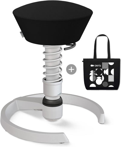 aeris Swopper – Ergonomischer Hocker – Bürohocker höhenverstellbar – Vielseitiger Sitzhocker für ein
