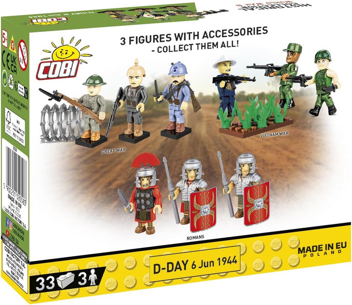 COBI D-Day June 6 1944 (Packung mit 2) 13,0 x 3,7 x 10,5 cm (Packung mit 2), 13,0 x 3,7 x 10,5 cm (P
