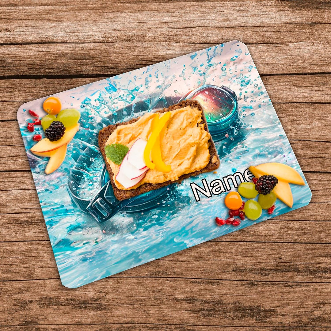 Vesperbrettchen mit Name/Frühstücksbrettchen Brotzeitbrettchen Schneidebrettchen mit Motiv und Perso
