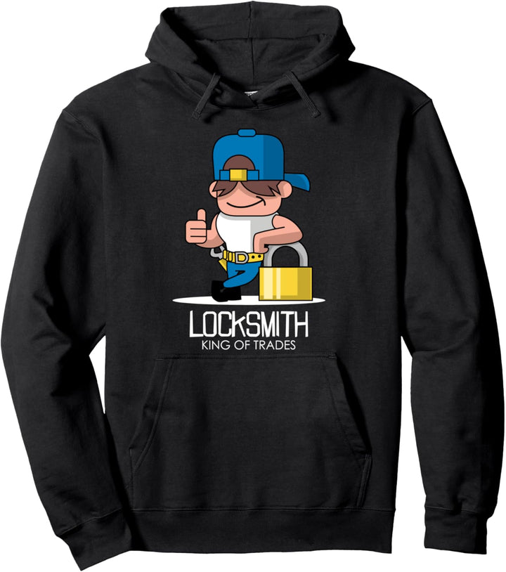 Schlüsseldienst Schlosser Schlüssel Schlüsselnotdienst Pullover Hoodie