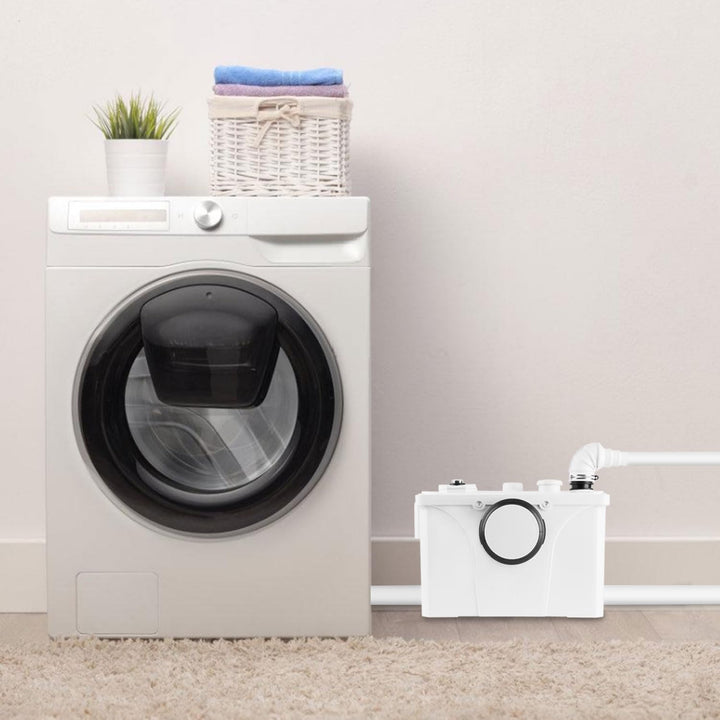 Herrselsam 700W Schmutzwasserpumpen 4/1 Hebeanlage Fäkalienpumpe 190L/min Kleinhebeanlage Haushaltsp