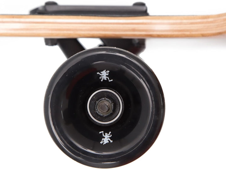 Apollo Longboard, Komplettboard mit High Speed ABEC Kugellagern, Drop Through, Freeride, Skaten, Cru