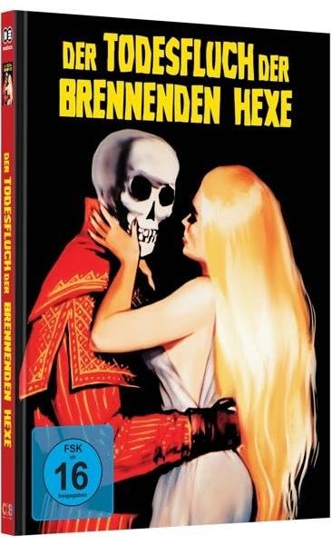 DER TODESFLUCH DER BRENNENDEN HEXE - Mediabook - COVER C - limitiert auf 333 Stück (Blu-ray+DVD), Bl