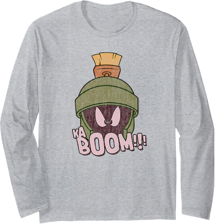 Looney Tunes Marvin the Martian Kaboom Langarmshirt