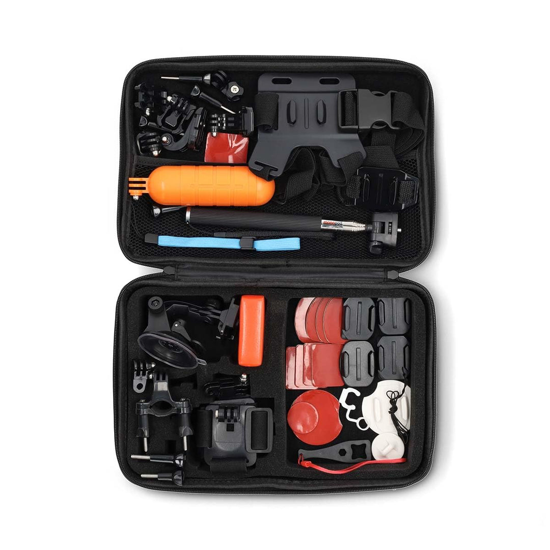 Action Cam Halterung - 41 in 1 - Schwarz