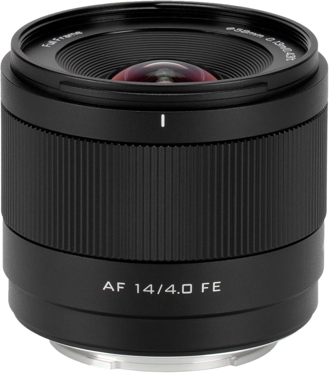 VILTROX 14mm f4.0 FE, AF 14mm f4.0 Air E Mount Objektiv für Sony E, Vollformat Autofokus Ultraweitwi