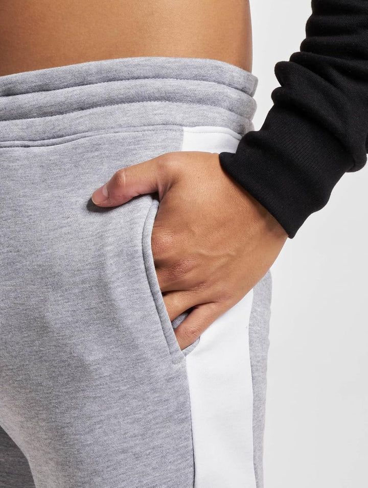 JACK & JONES Herren Jogginghose Jpstwill Jjreid Blocking Sweat Pant Sn, Light Grey Melange