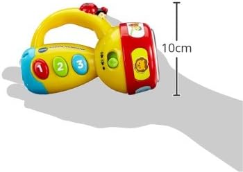 Vtech Baby 80-124004 - Fröhliche Taschenlampe Mehrfarbig, Mehrfarbig