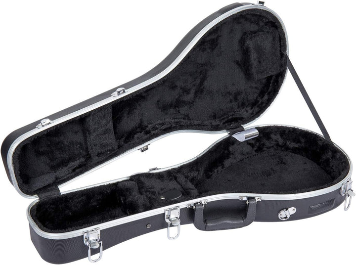 Crossrock, CRA861MABK Hartschalenkoffer für Mandoline, aus ABS-Kunststoff, Schwarz ABS Molded(A-Styl