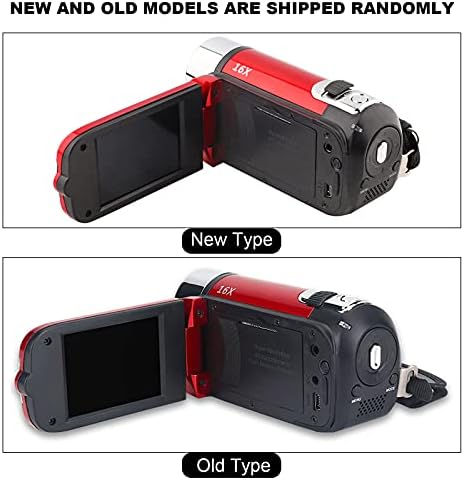 Topiky HD Digital Video Camera Camcorder,Tragbarer Vlogging Kamera Recorder 1080P 16MP 2,7 Zoll 270