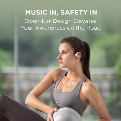 1MORE Fit SE S30 Open Ear Kopfhörer, 5.3 Bluetooth Kabellose Headphones mit 4 mikrofon, Earbuds mit