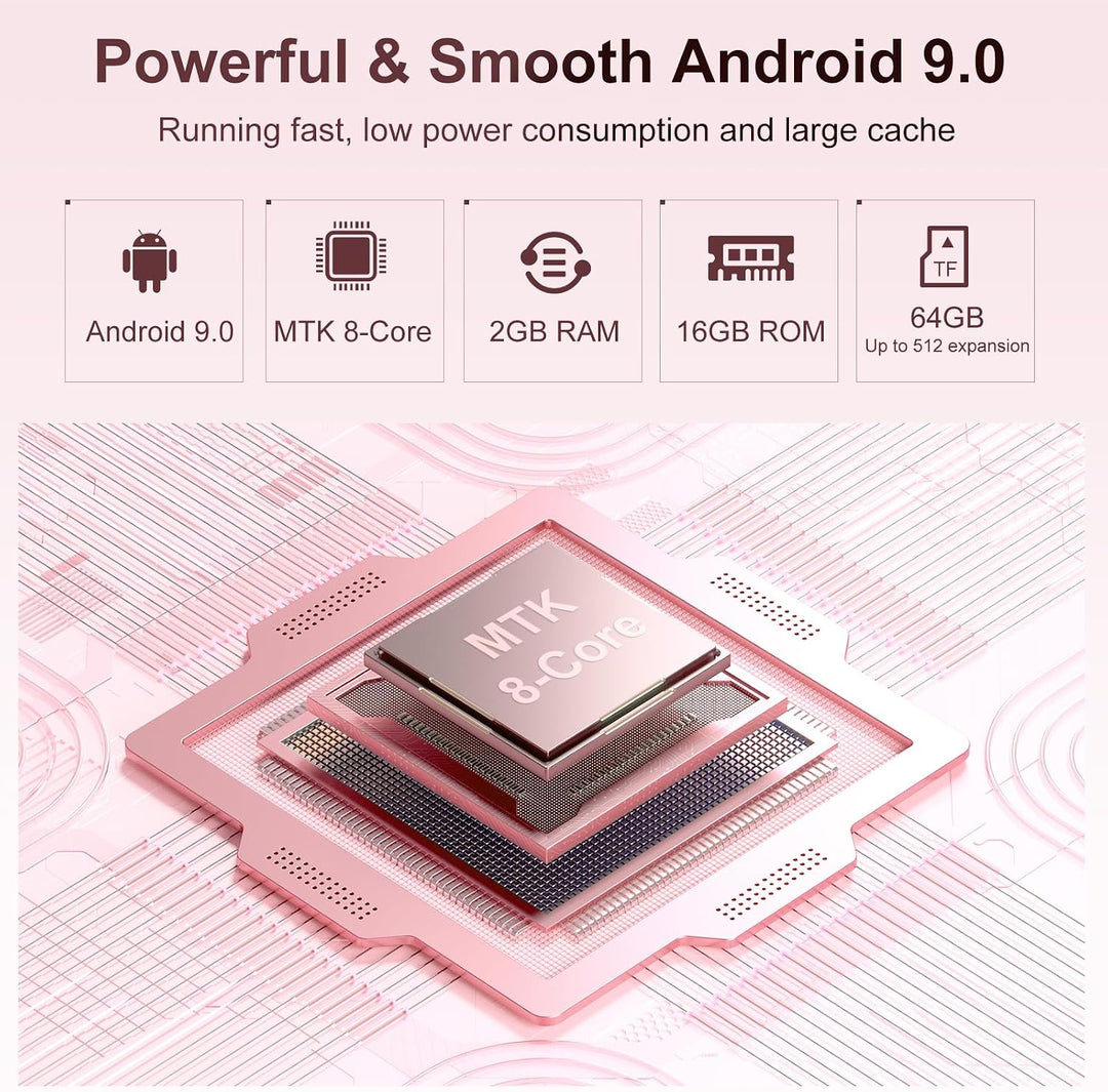 MP3 Player mit Bluetooth und WiFi, Oilsky 80GB 4 Zoll Android 9.0 Mp3, 1080P Touchscreen MP4 Player,