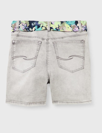 s.Oliver Mädchen Jeans-Shorts 164 Grau, 164 Grau