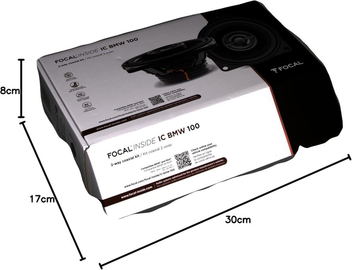 Focal IC BMW 100 | BMW spezifisches 2-Wege Koax Lautsprecher System 10cm