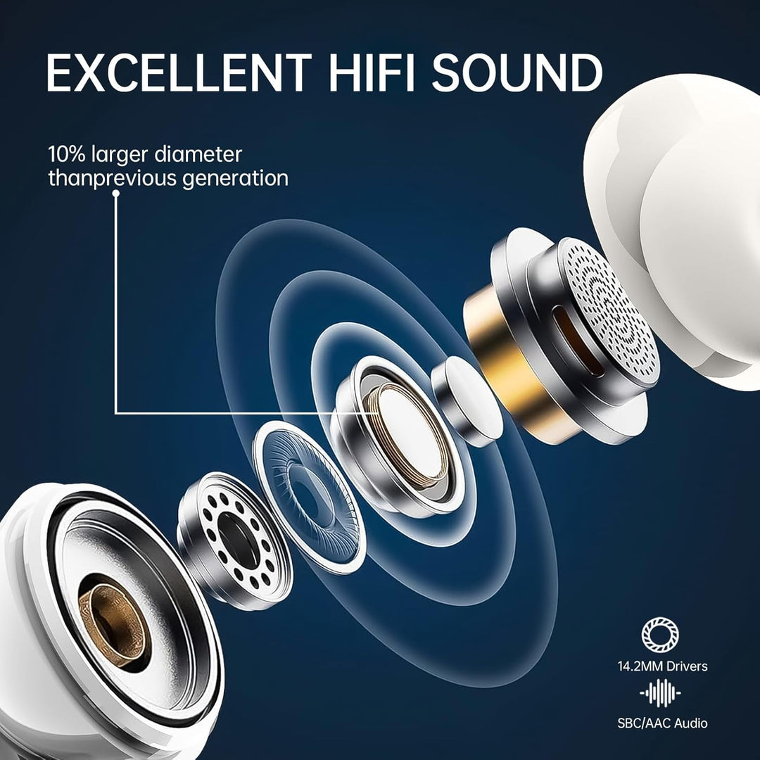 Ordtop Bluetooth Kopfhörer, Kopfhörer Kabellos Bluetooth HiFi Stereo,SY-DE25