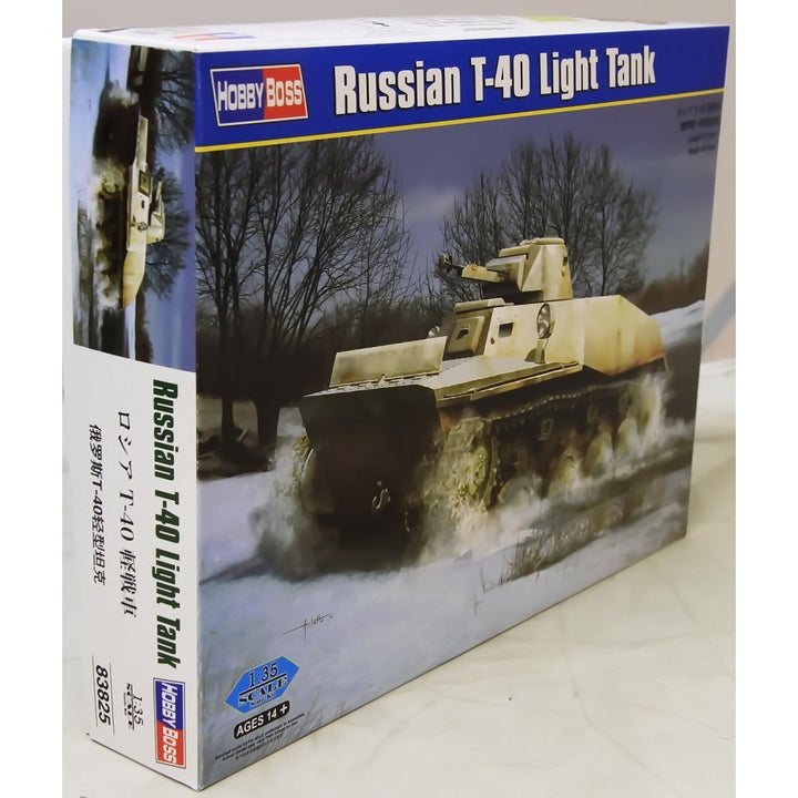 Hobby Boss 83825-1/35 Russischer T-40 LeichterPanzerkampfwagen, Panzer