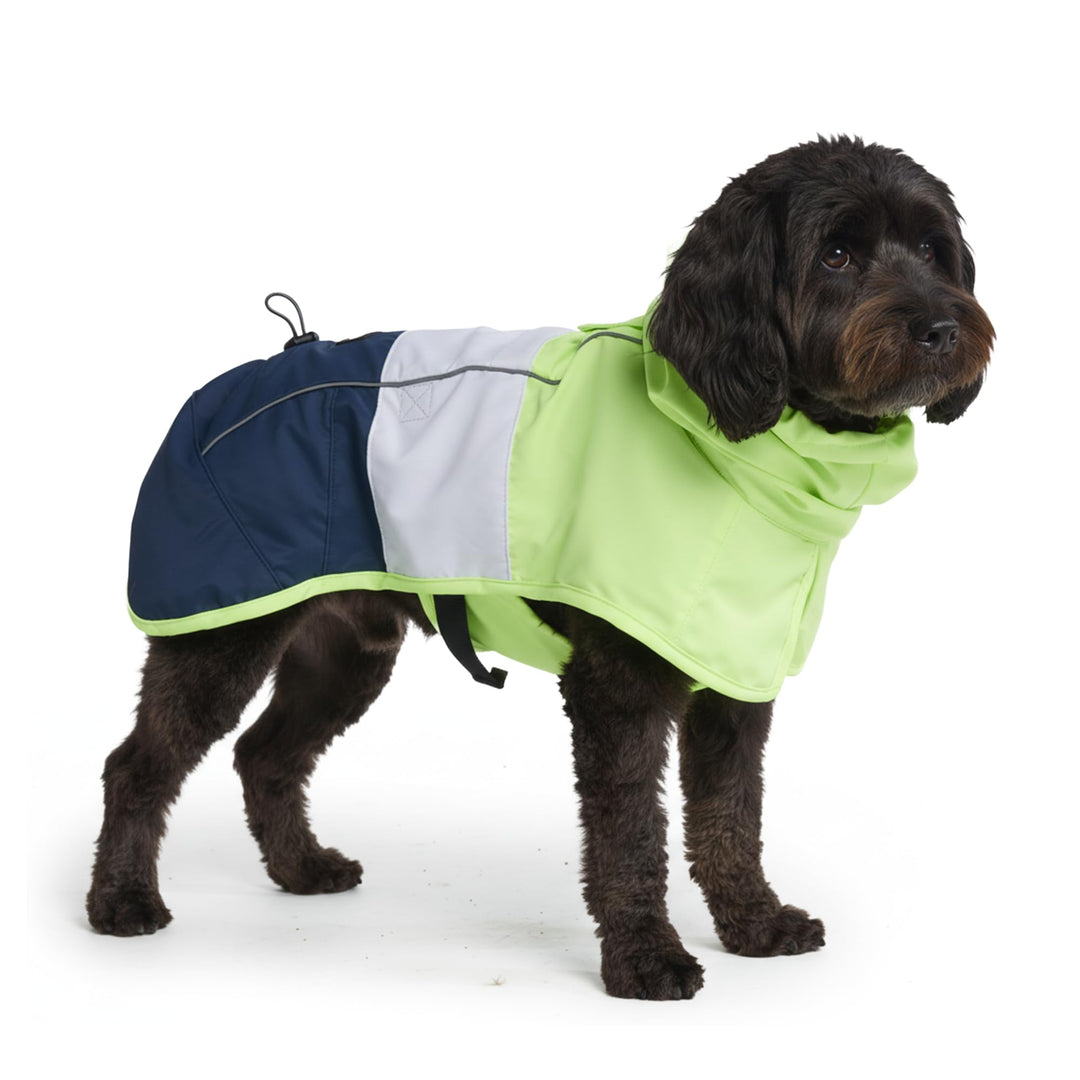 Spark Paws Breatheshield™ Hunderegenmantel - Allwetterschutz und Komfort - Atmungsaktiver Komfort, A