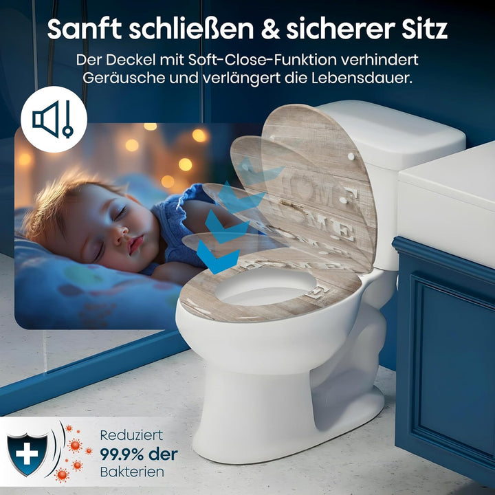 Toilettendeckel Mit Absenkautomatik | WC Sitz Mit Absenkautomatik | Klodeckel Mit Absenkautomatik |