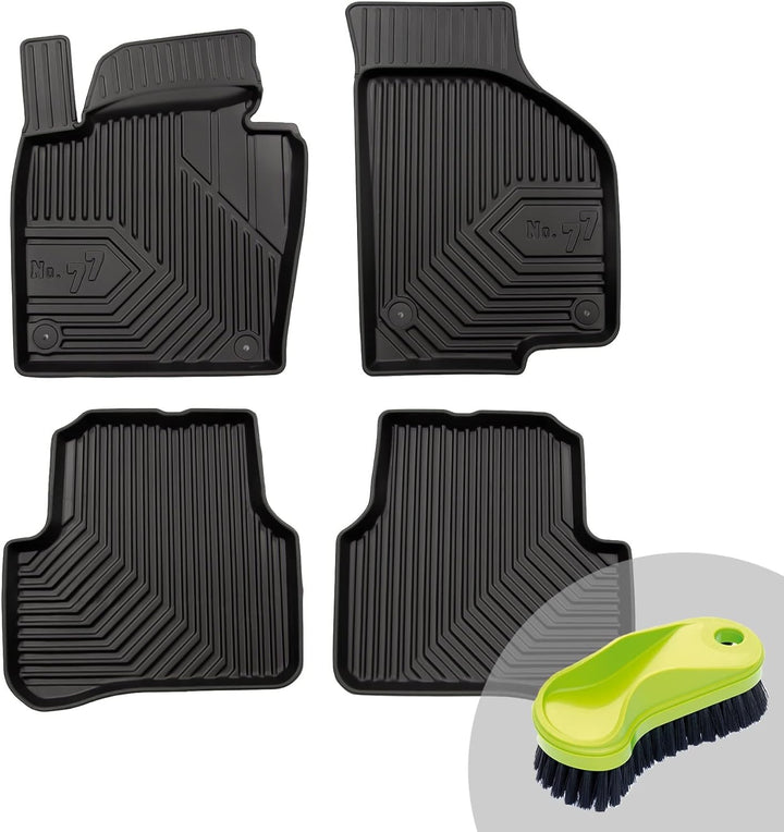 FROGUM No.77 Gummimatten Ganzjahresset von Auto Fussmatten Autofussmatten für VW CC 2012-2016, für V