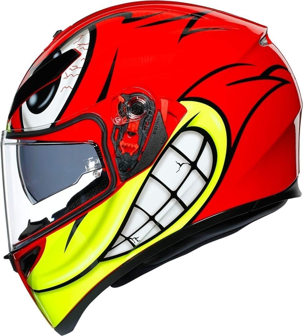 AGV Herren K3 Sv E2205 Multi Mplk Motorrad Helm XXL Rot Gelb, XXL Rot Gelb