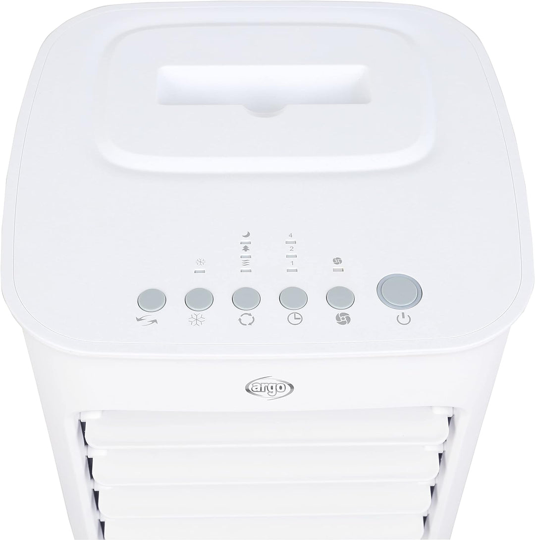 Argo Polyphemo Bär, Verdampfungskühler mit Bedienfeld mit LED-Bedienung, Weiss