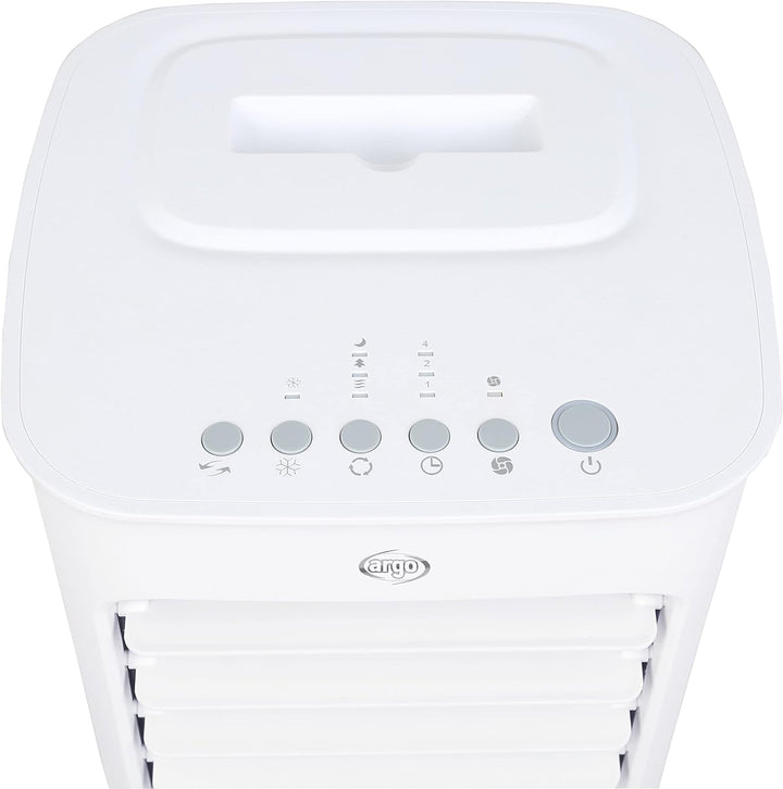 Argo Polyphemo Bär, Verdampfungskühler mit Bedienfeld mit LED-Bedienung, Weiss