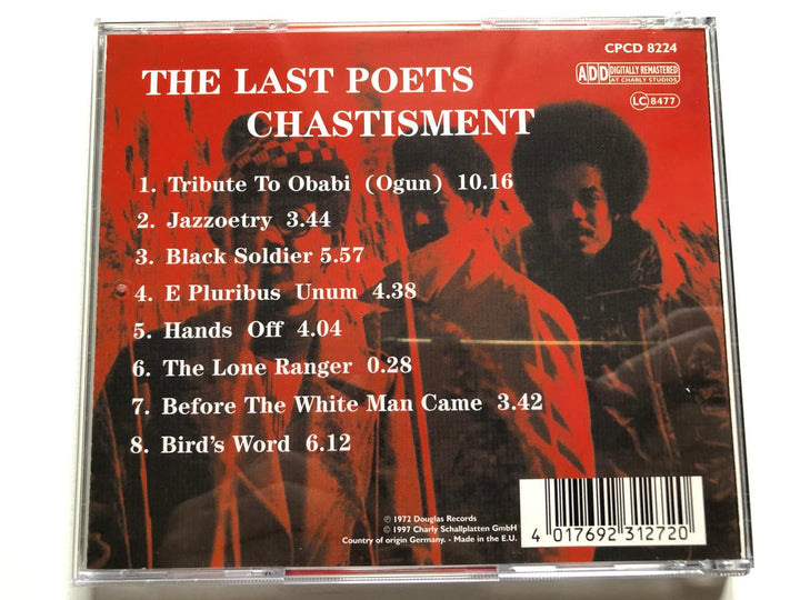 Chastisment, Audio-CD