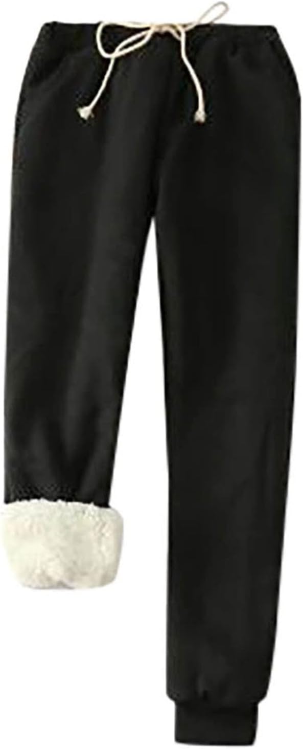 Hausanzug Warm Damen Fleece Winter Gefüttert Zweiteiler Hausanzug Damen Innenfell Teddyfleece Warmer