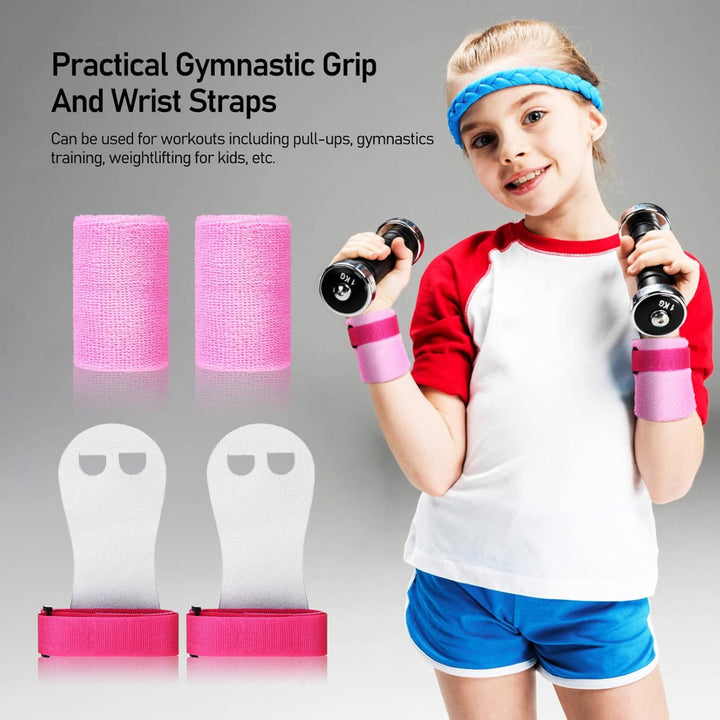 CLISPEED 4 Stück Sport-Gymnastik-Griffe Armbänder Kinder-Gymnastik-Stange Griffe Schweissbänder Gewi