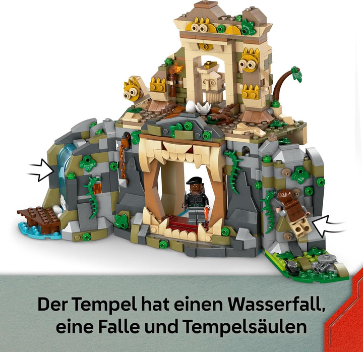 LEGO Jurassic World Spinosaurier & Quetzalcoatlus: Hubschrauber-Einsatz – 2 Spielzeug-Dinosaurier, H