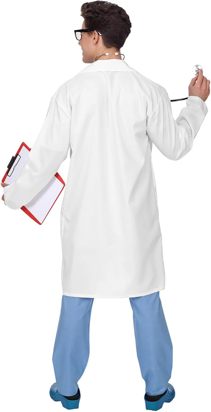 "DOCTOR" (shirt, pants, lab coat) - (M), M