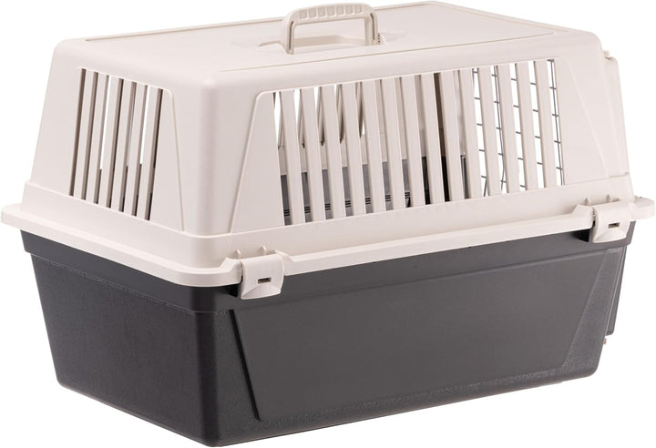 Ferplast Transportbox für Haustiere Hundebox für kleine Hunde und Katzen Atlas 30 EL, Transportbox f