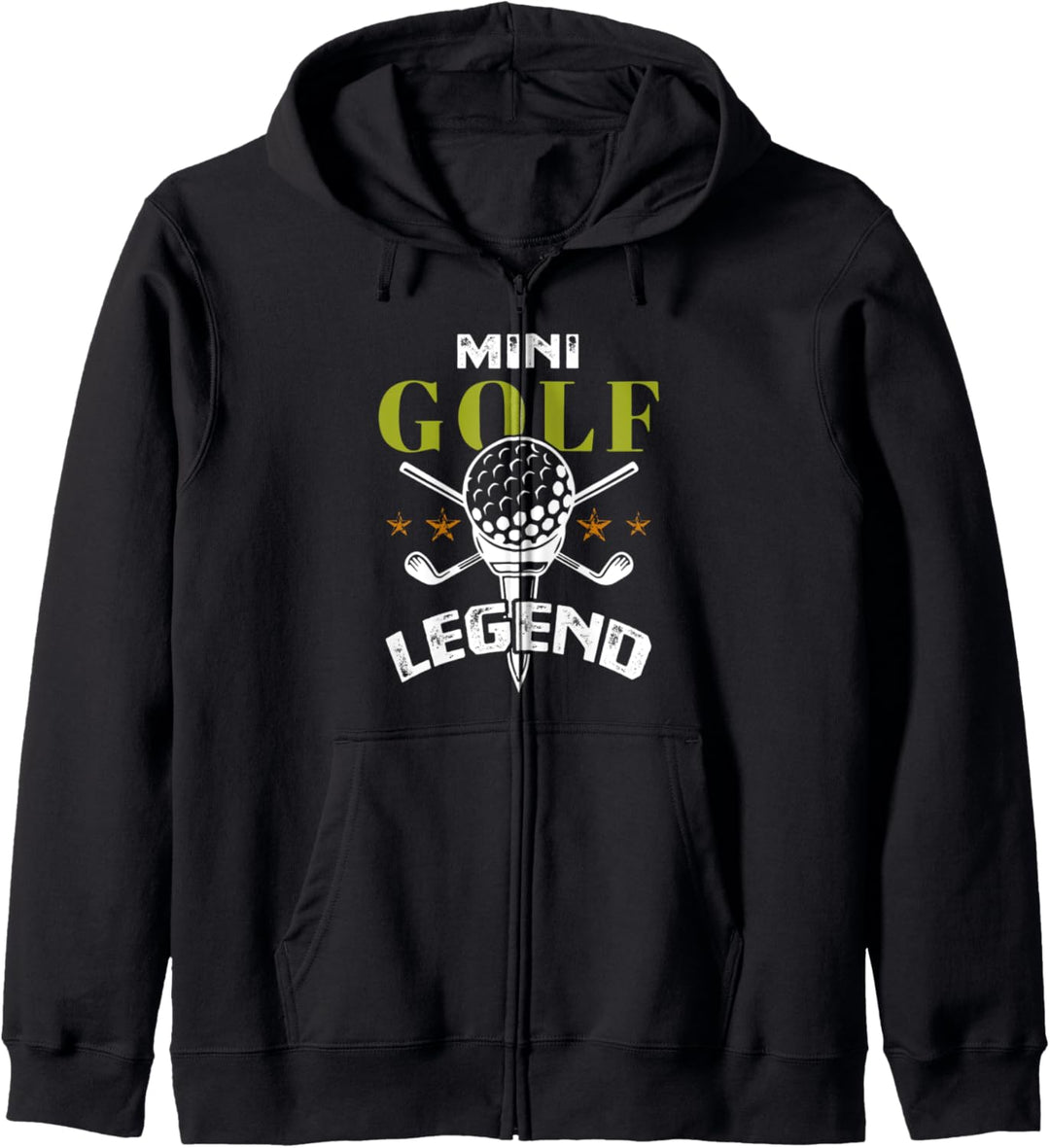 Golf Gifts - Mini Golf Legend - Golfer Miniature Golfing Kapuzenjacke