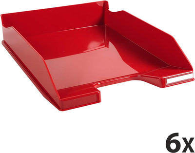 Exacompta 113218D 6er Pack Premium Briefablage Combo Midi DIN A4. Ideale Briefkörbe für Ihre Organis