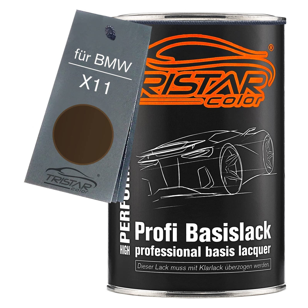 TRISTARcolor Autolack Dose spritzfertig für BMW X11 Frozen Bronze Metallic Basislack 1,0 Liter 1000m