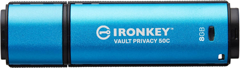 Kingston IronKey Vault Privacy 50 FIPS 197 Typ-C -zertifizierter und mit XTS-AES 256-Bit verschlüsse