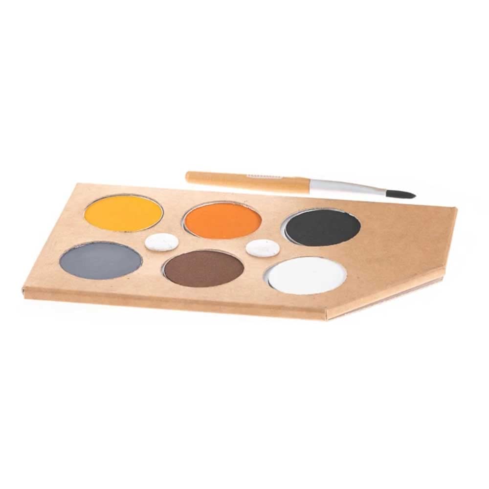 NAMAKI Schminkset, 6-Farben, Wilde Tiere, zertifizierte Naturkosmetik