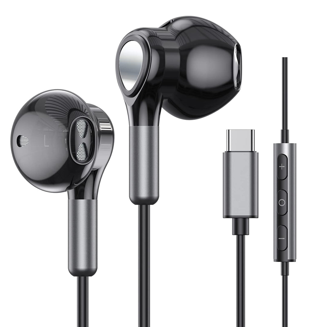 USB C Kopfhörer für Samsung Galaxy S24 S23 Ultra S22 S21 FE S20 A53 A54 USB C Kopfhörer mit Mikrofon