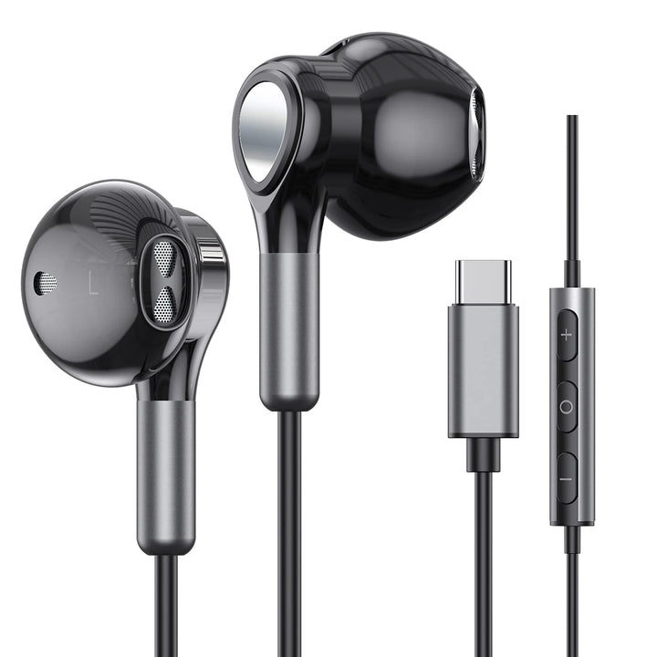 USB C Kopfhörer für Samsung Galaxy S24 S23 Ultra S22 S21 FE S20 A53 A54 USB C Kopfhörer mit Mikrofon