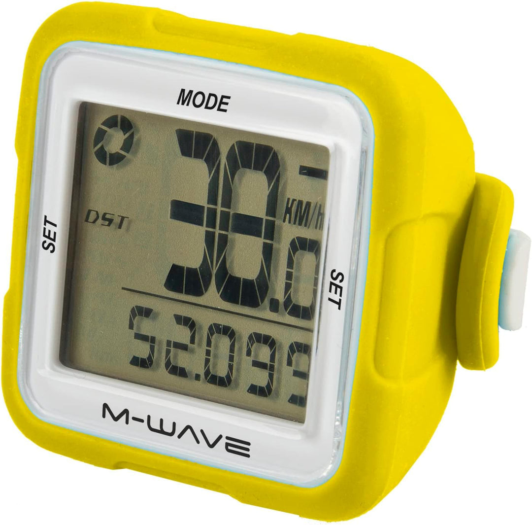 M-Wave Fahrradcomputer gelb, gelb