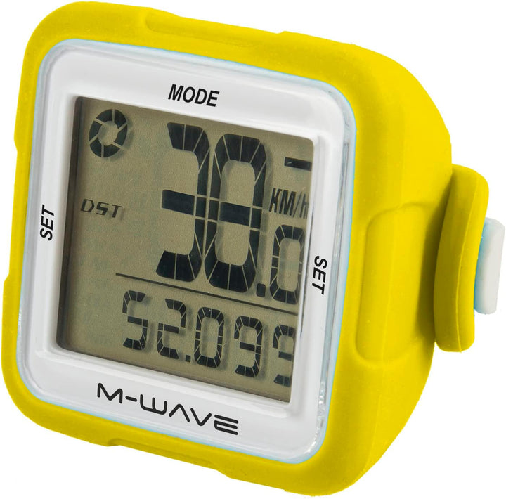 M-Wave Fahrradcomputer gelb, gelb