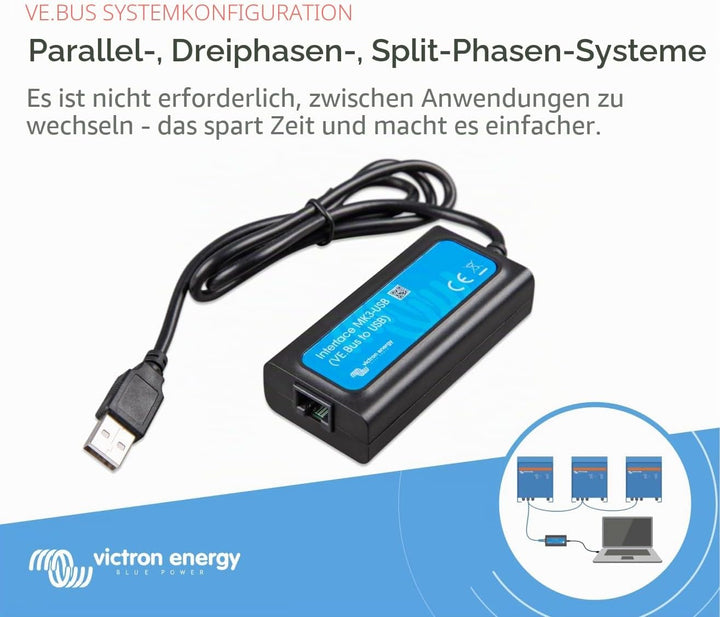 PC Victron MK3-USB Schnittstelle (VE.Bus auf
