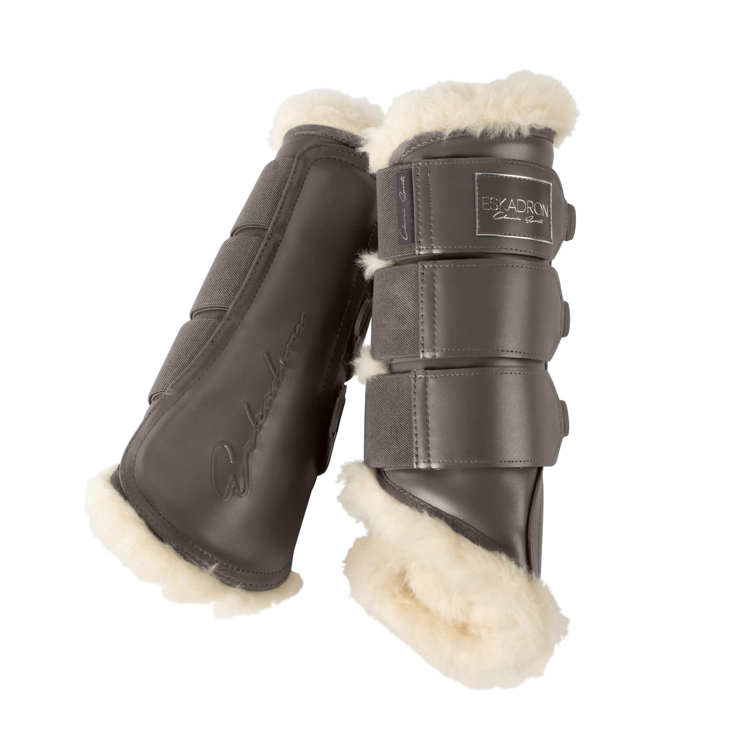 ESKADRON Gamaschen GLAMSLATE EVO-WOOL Classic Sports Kollektion S S fossil, S fossil