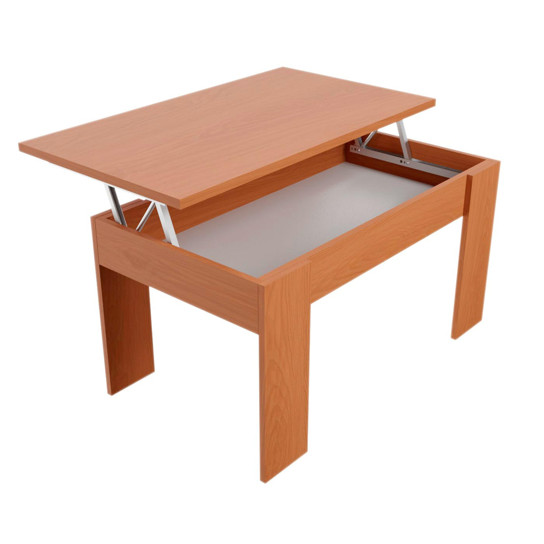 Dreaming Online 0 Höhenverstellbarer Couchtisch, Wohnzimmer-oder Esszimmertisch, Masse: 90 cm (Breit