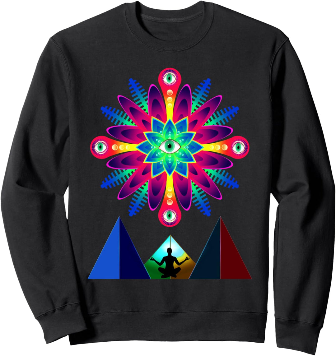 Meditation Psychedelic Inspiration Sweatshirt