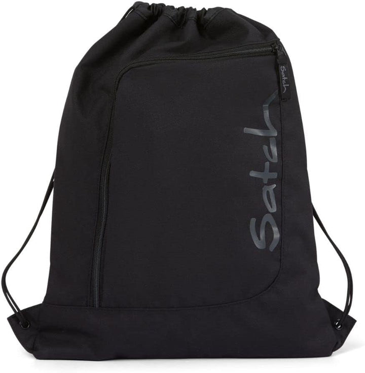 satch Pack Schulrucksack Set 3tlg. mit Schlamperbox und Sportbeutel Blackjackk