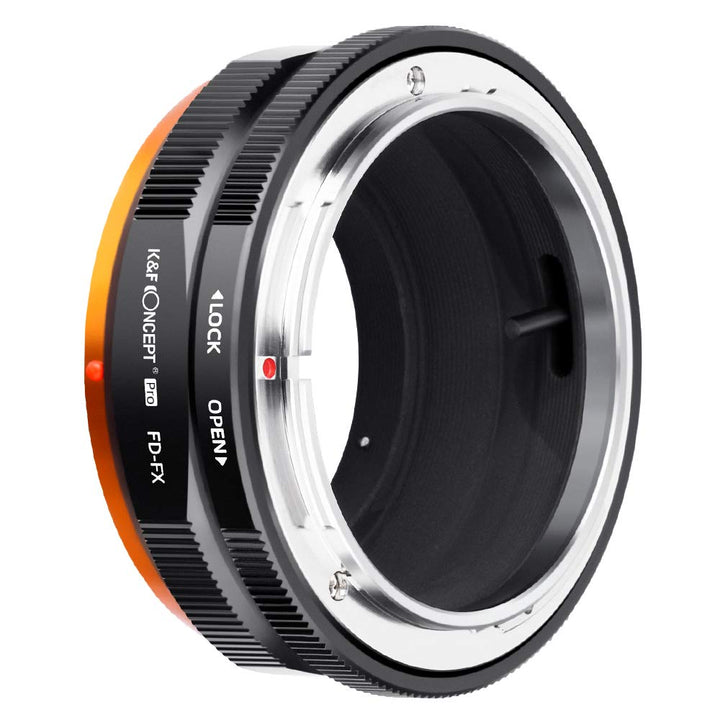 K&F Concept FD-FX Hochpräziser Objektivadapter，Kompatibel mit Canon FD FL-Objektiven bei Fujifilm FX